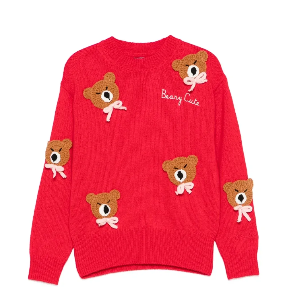 Топ Louise JR с нашивкой в виде медведя