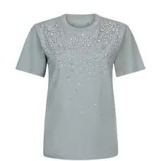 Футболка с украшениями Футболка с украшениями