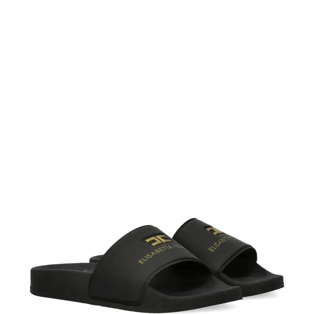 Шлёпанцы с логотипом