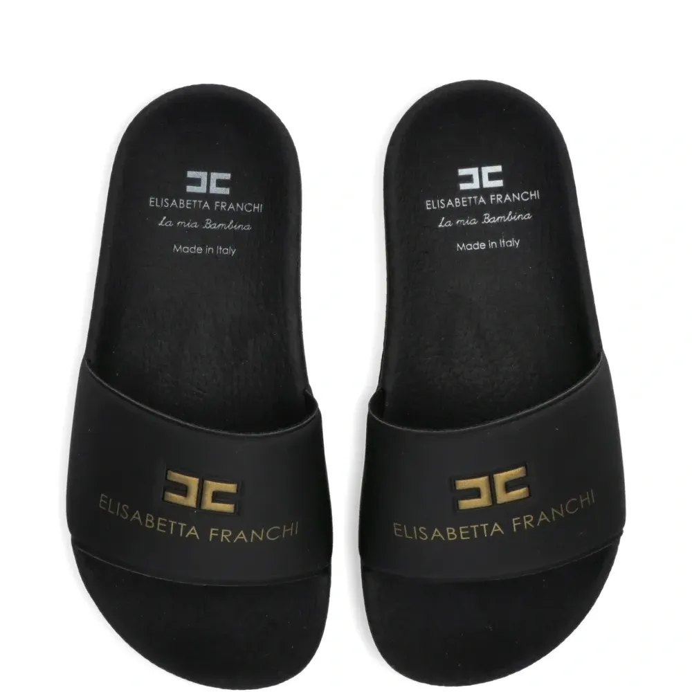 Шлёпанцы с логотипом