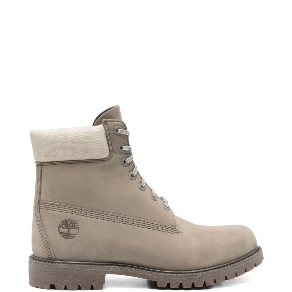 Премиальные 6-дюймовые ботинки на шнуровке с логотипом Премиальные 6-дюймовые ботинки на шнуровке с логотипом