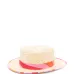Шляпа с узорчатой лентой