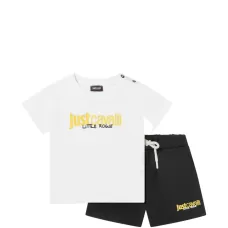 Комплект из двух шортов с логотипом и кулиской