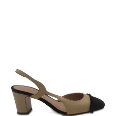 Туфли-лодочки Ficus на каблуке с бахромой