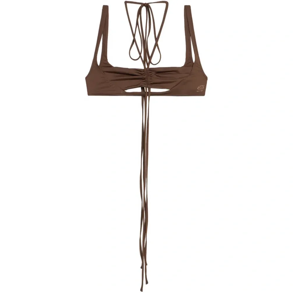 Бикини-топ с вырезами