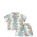 Комплект из двух предметов с цветочным принтом (шорты и топ) Комплект из двух предметов с цветочным принтом (шорты и топ)