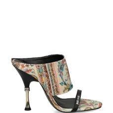 Сандалии с графическим принтом