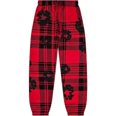 Спортивные брюки с принтом "клеточный венок"