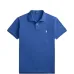 Поло с короткими рукавами и вышитым логотипом Поло с короткими рукавами и вышитым логотипом