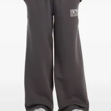 Флисовые брюки на завязках