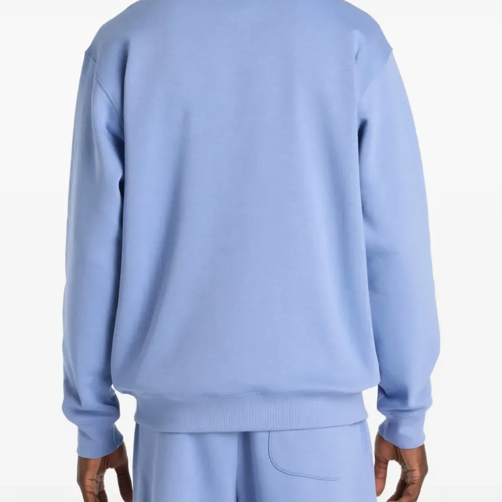 Свитер с логотипом и круглым вырезом Свитер с логотипом и круглым вырезом