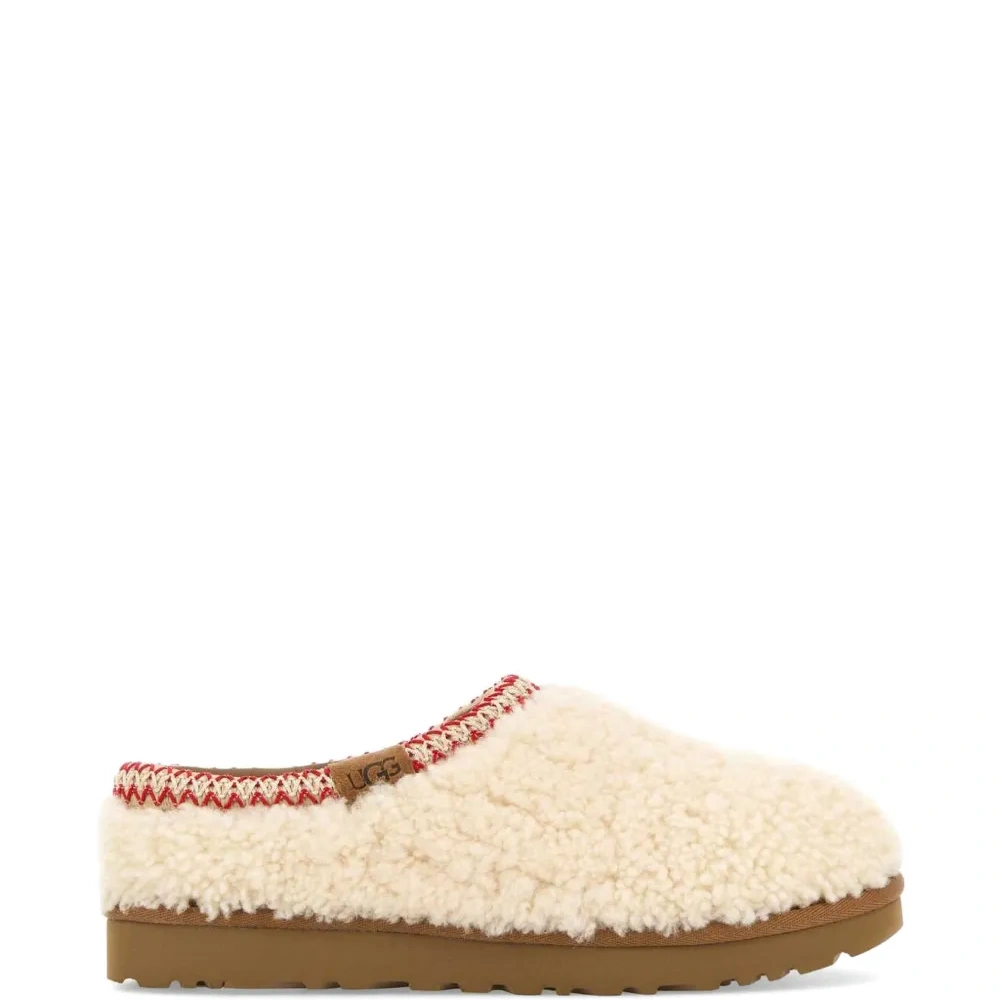 Макси-шлёпанцы Tasman из кудрявой шерсти