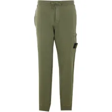 Спортивные штаны с логотипом и эластичным поясом Спортивные штаны с логотипом и эластичным поясом