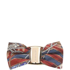 Заколка для волос с бантом и логотипом