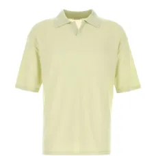 Поло с открытым воротником