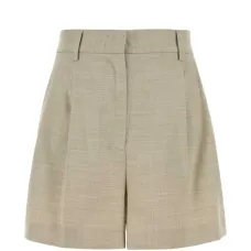 Меланжевые эластичные шорты Masha