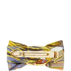 Заколка для волос с бантом и логотипом