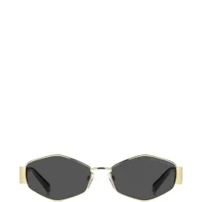 Солнцезащитные очки в геометричной оправе