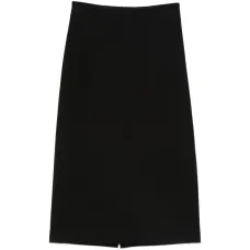 Юбка миди с разрезом