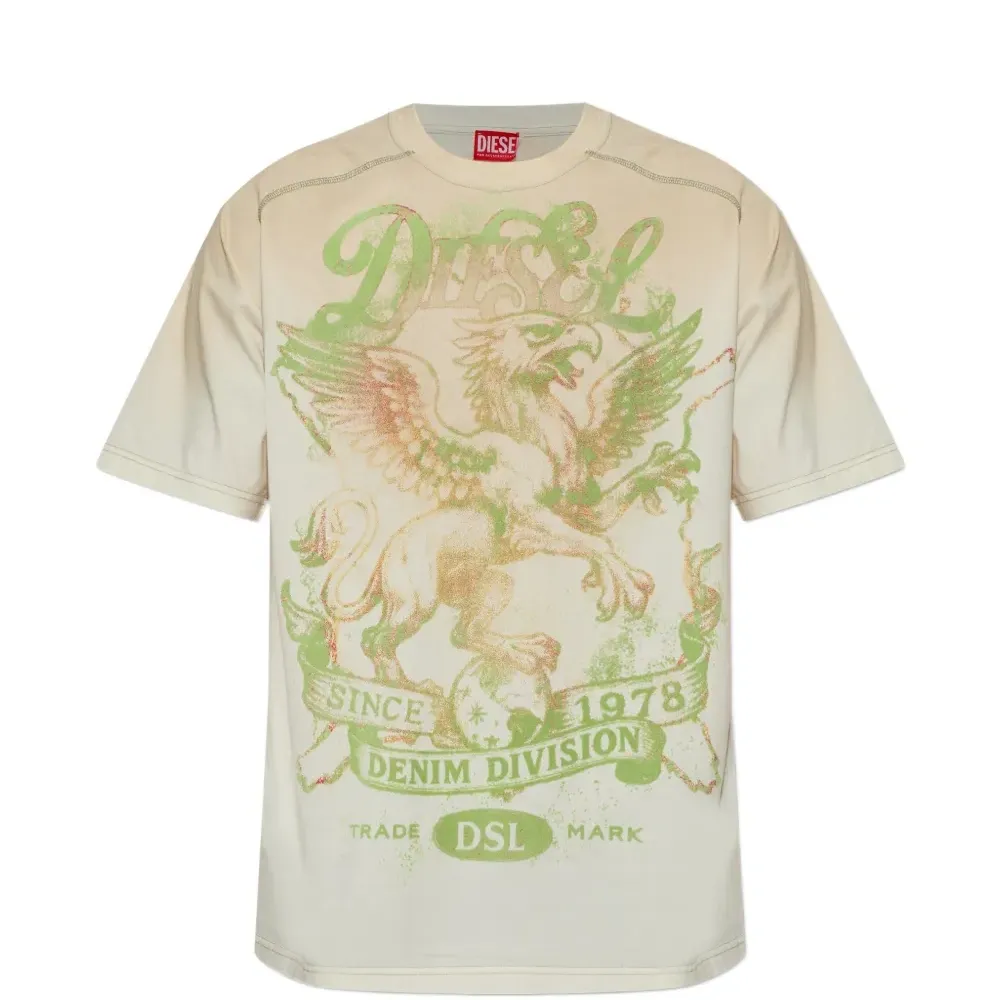 Футболка с короткими рукавами и принтом T-Griffo