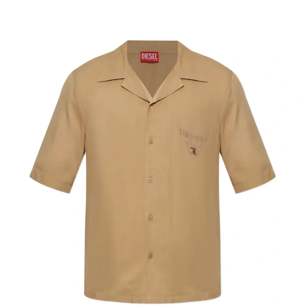 Рубашка S-Ketlir с вышивкой и короткими рукавами