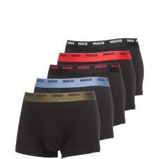 Набор из пяти боксеров с логотипом на поясе