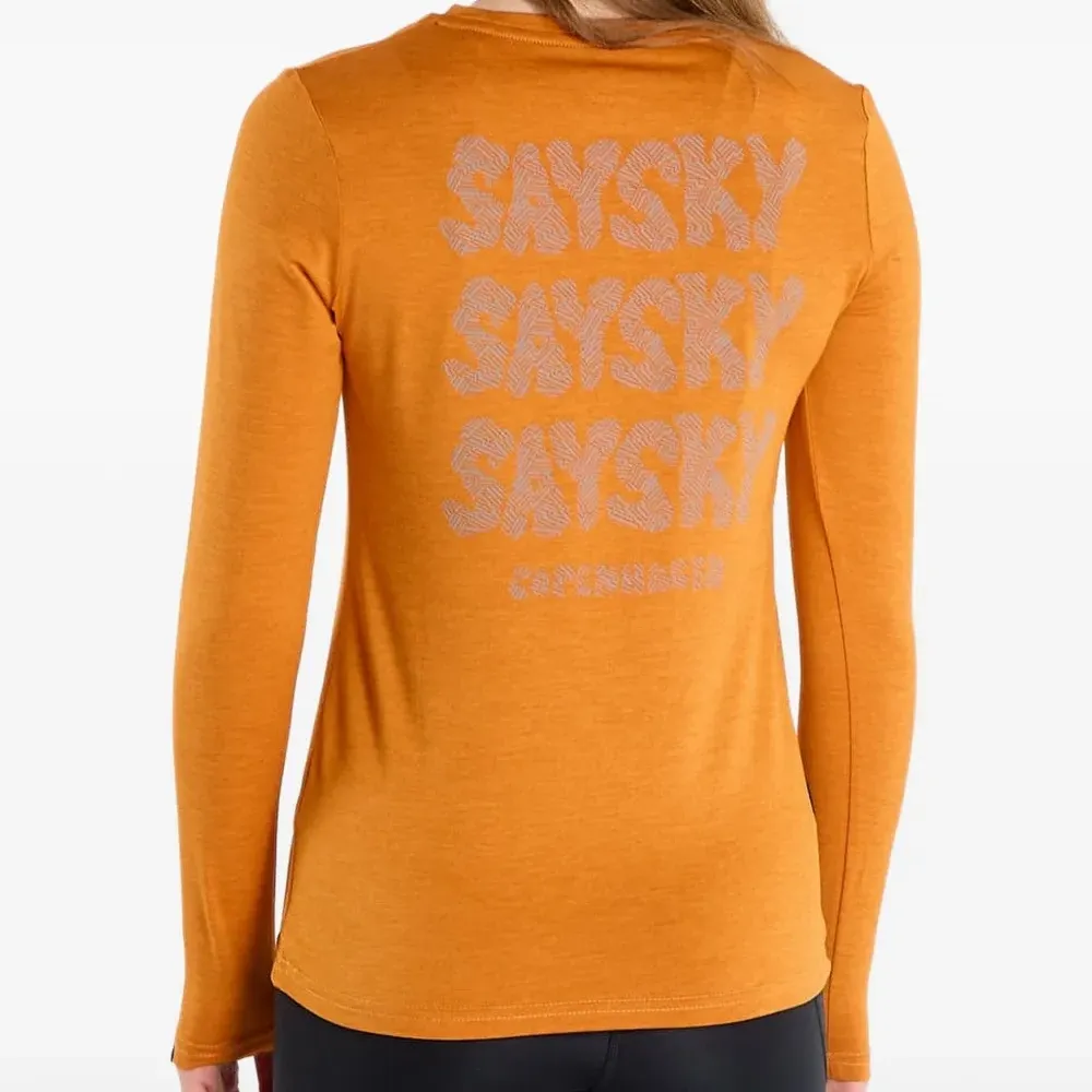 Лонгслив с отражающимся логотипом