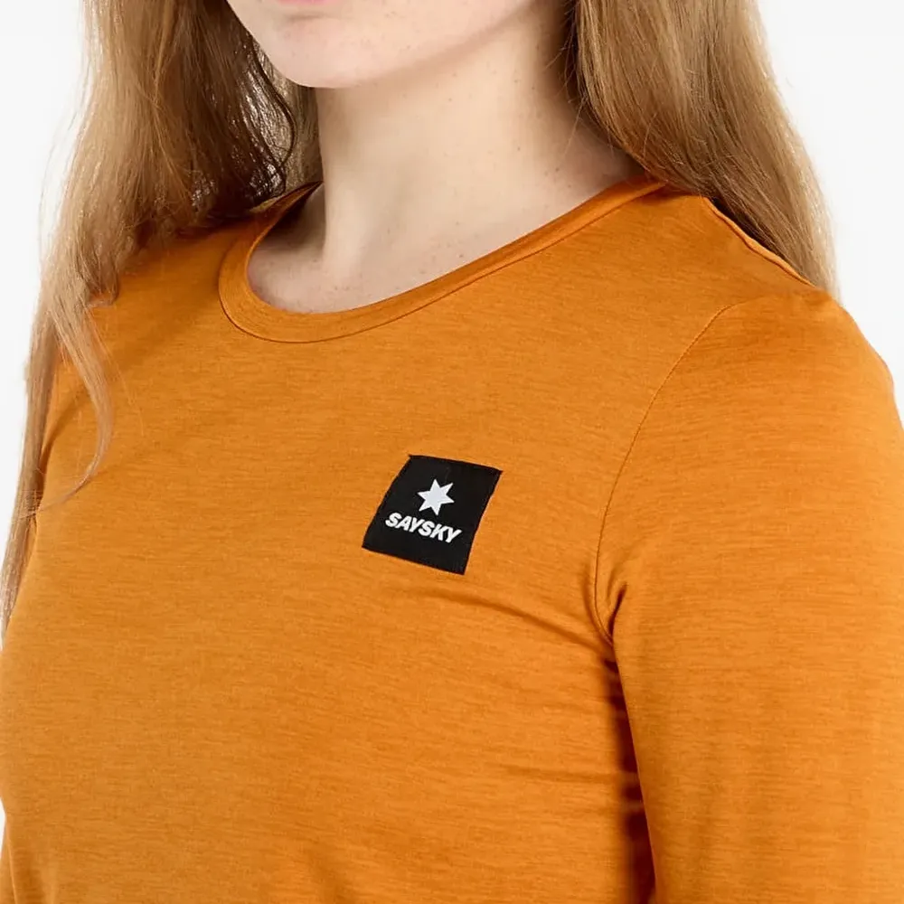 Лонгслив с отражающимся логотипом