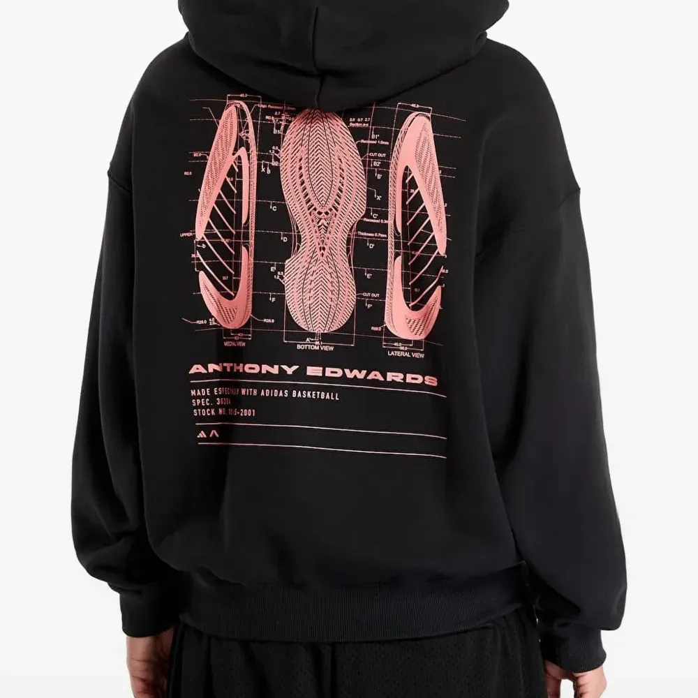 Толстовка с принтом "Schematic" Энтони Эдвардса