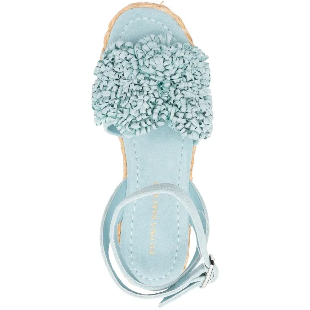 Замшевые босоножки Elisa