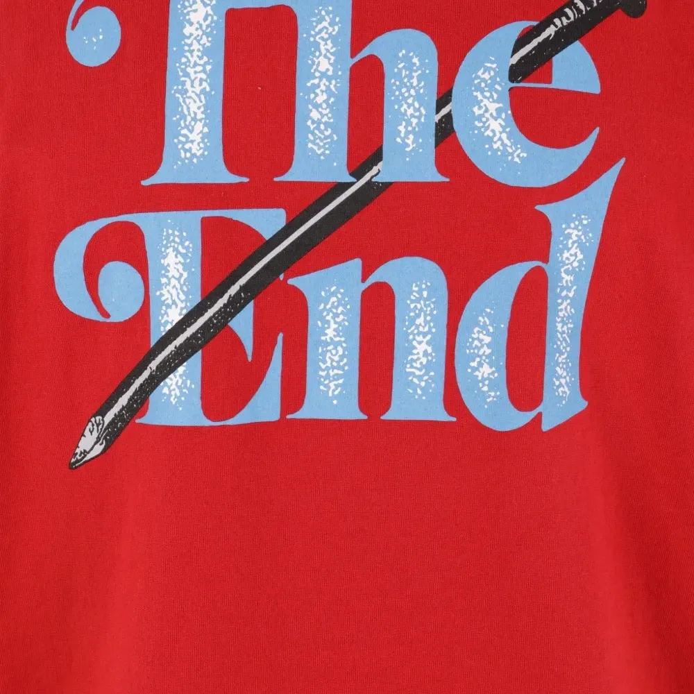 Футболка с принтом и короткими рукавами