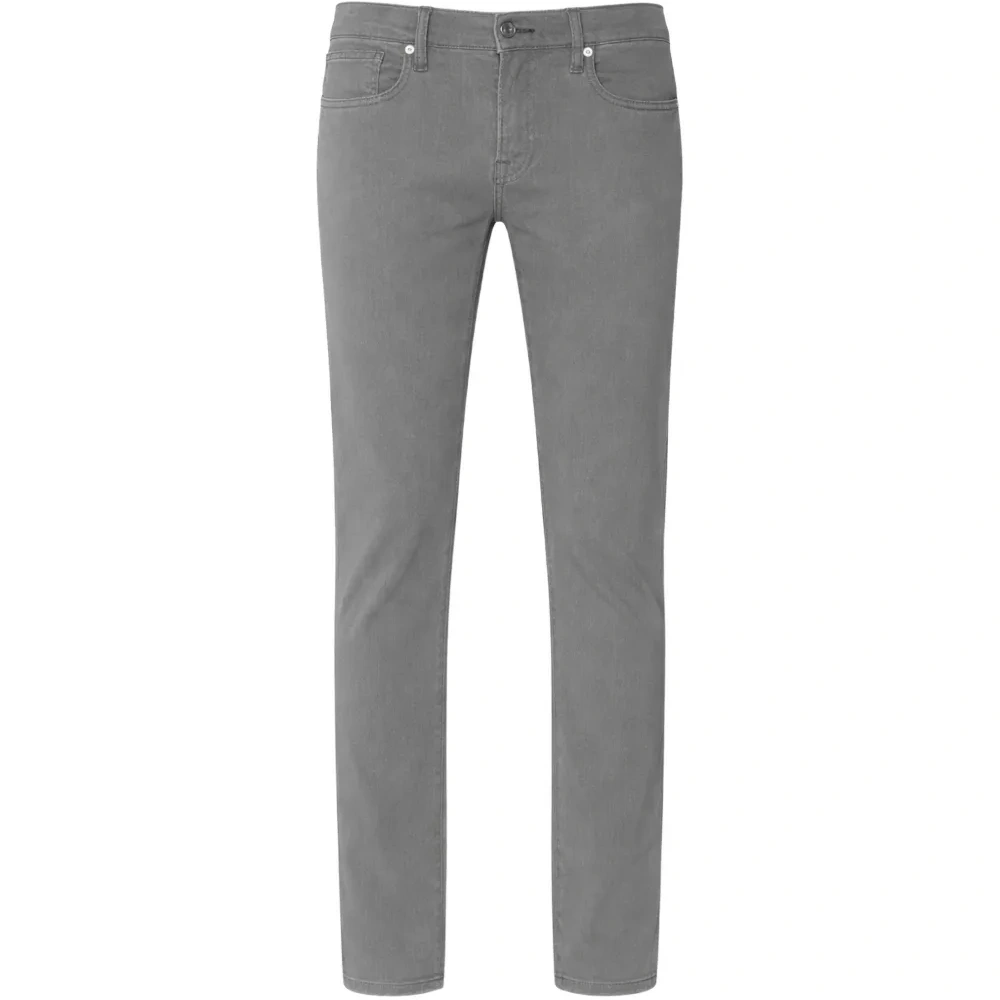 Джинсы из саржи