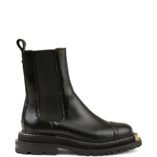 Сапоги с золотистой отделкой Сапоги с золотистой отделкой