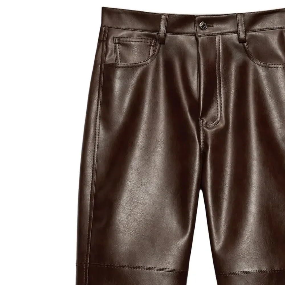 Брюки с вставками