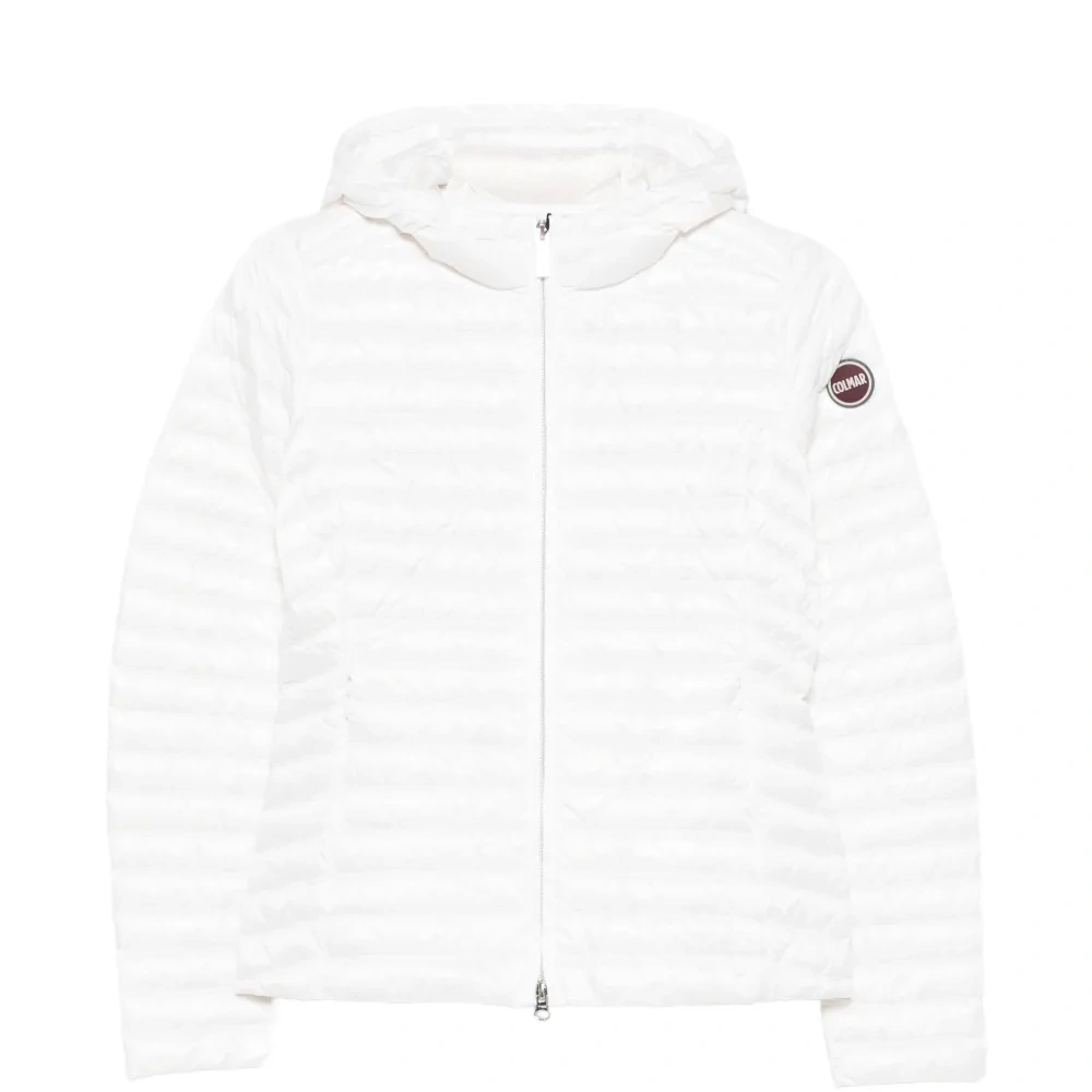 Стеганая куртка с капюшоном