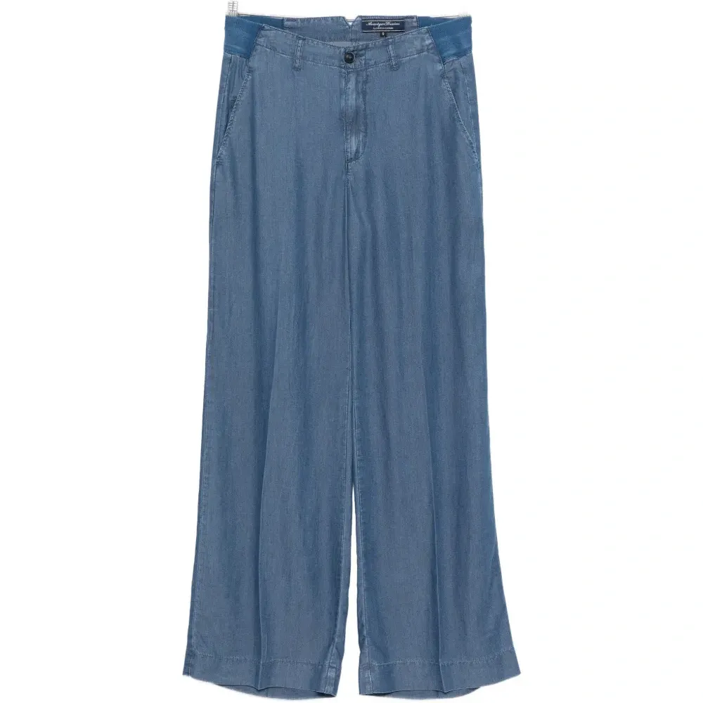 Брюки широкого кроя