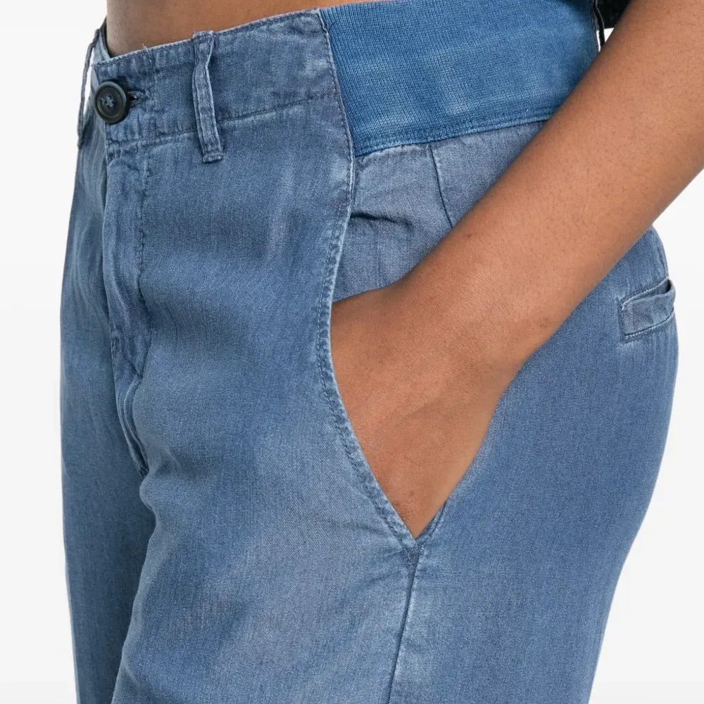 Брюки широкого кроя