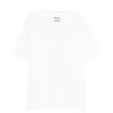 Футболка с круглым вырезом и короткими рукавами