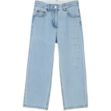 Брюки с люверсами