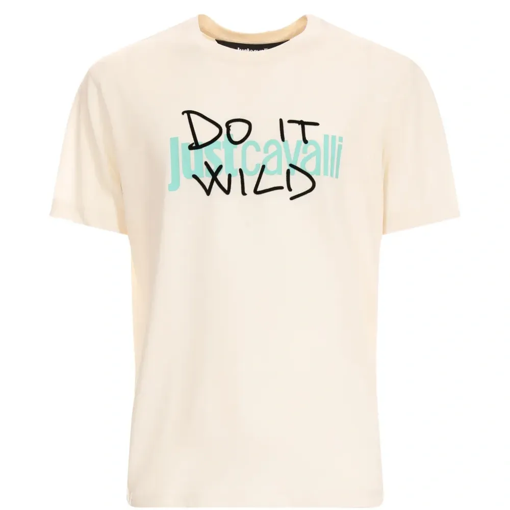 Футболка с короткими рукавами и принтом