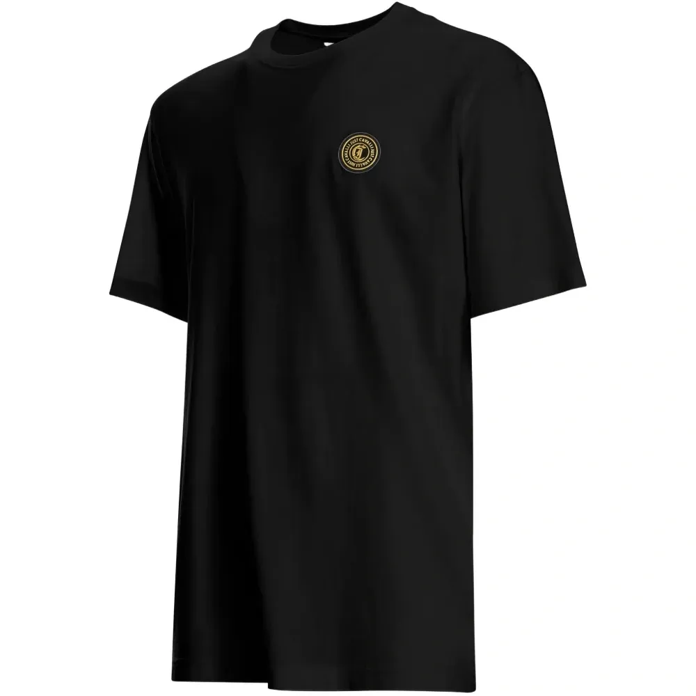 Футболка с круглым вырезом и логотипом