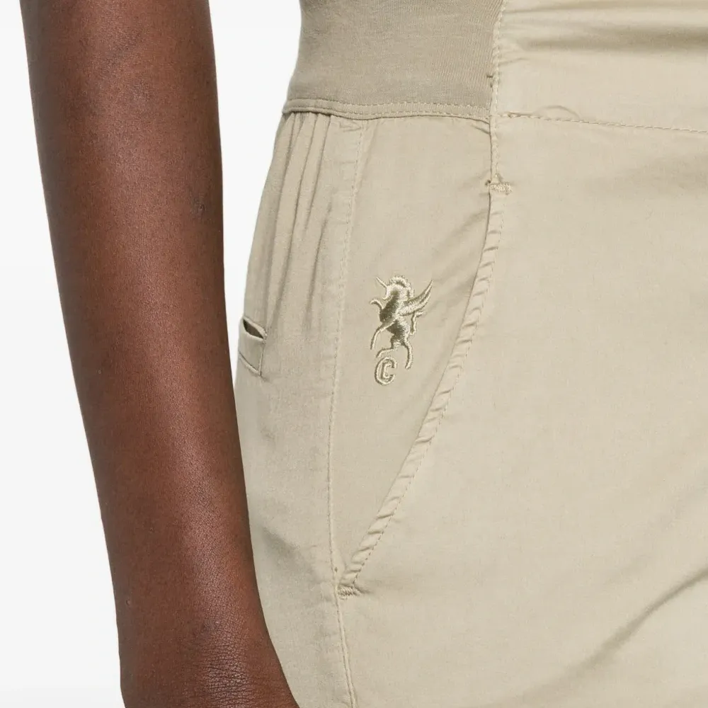 Укороченные брюки прямого кроя