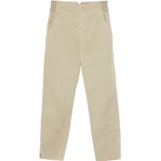 Укороченные брюки прямого кроя