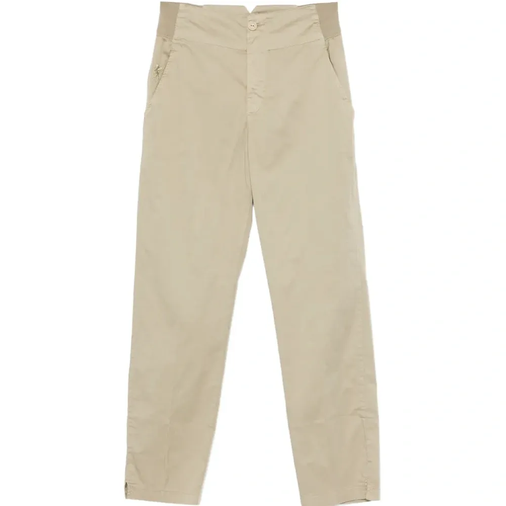 Укороченные брюки прямого кроя