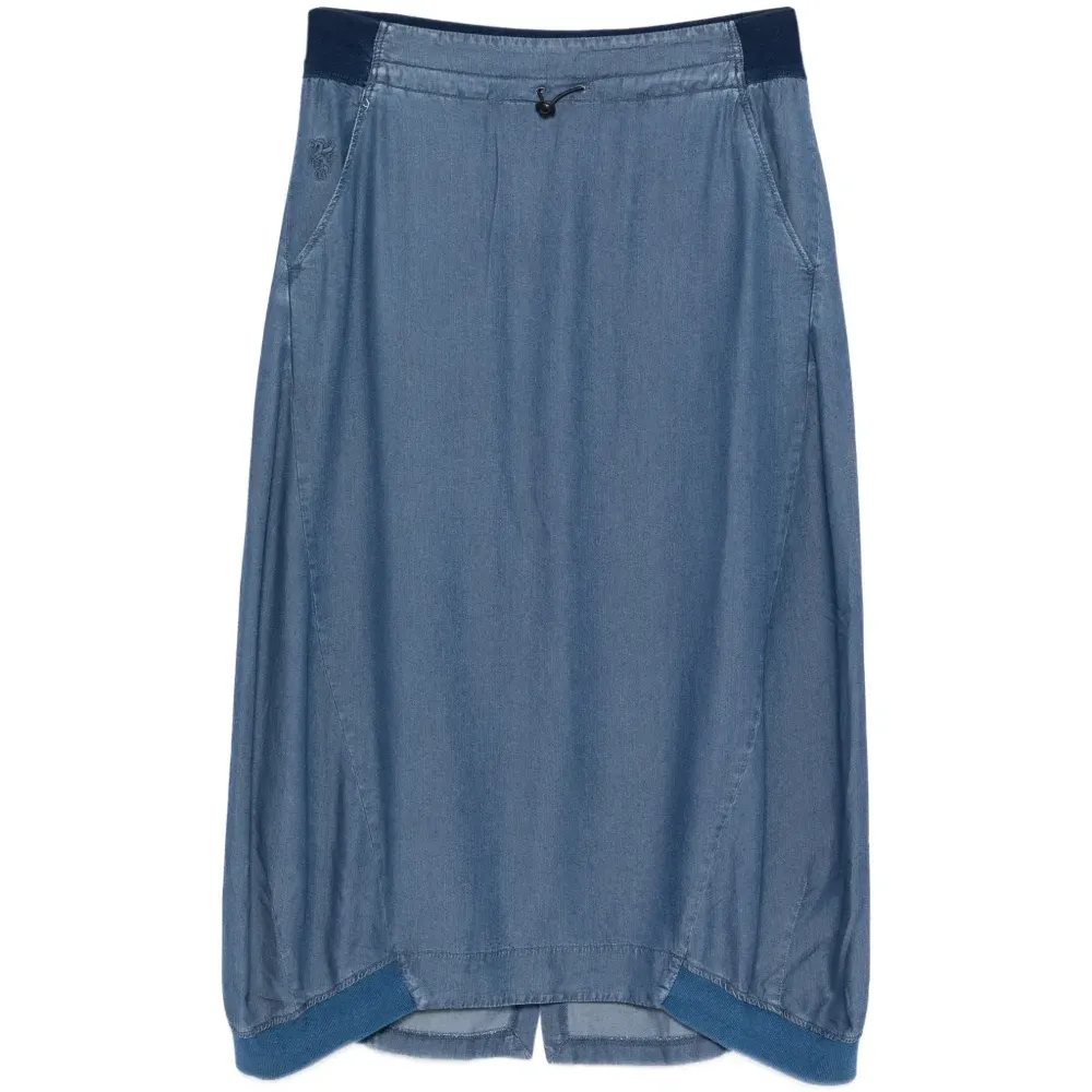 Миди-юбка с боковыми карманами