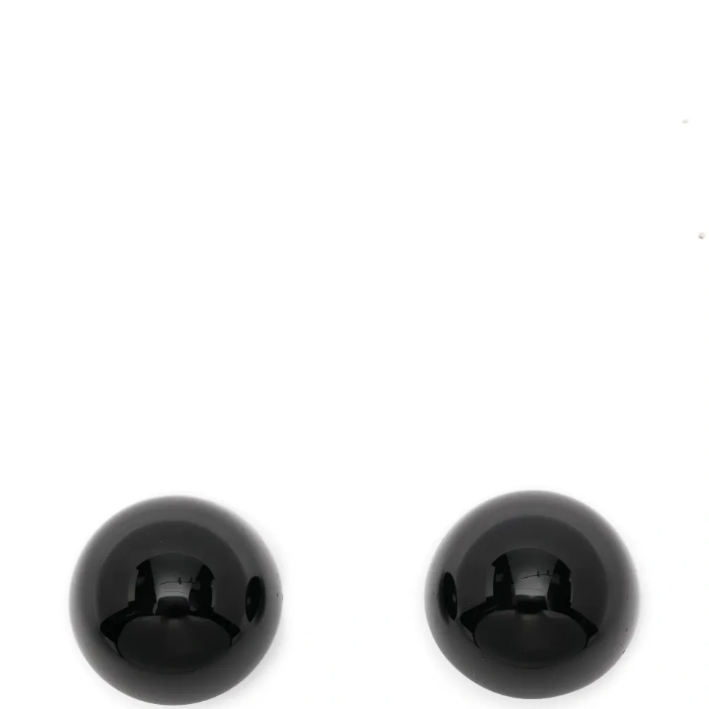 Серьги круглой формы