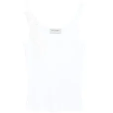 Топ-майка с круглым вырезом