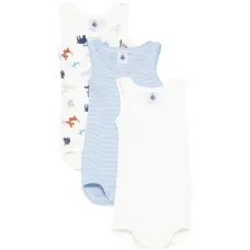 Боди с графическим принтом (набор из трех)