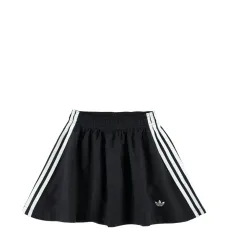 Мини-юбка из флиса в полоску