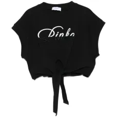 Футболка с завязкой спереди